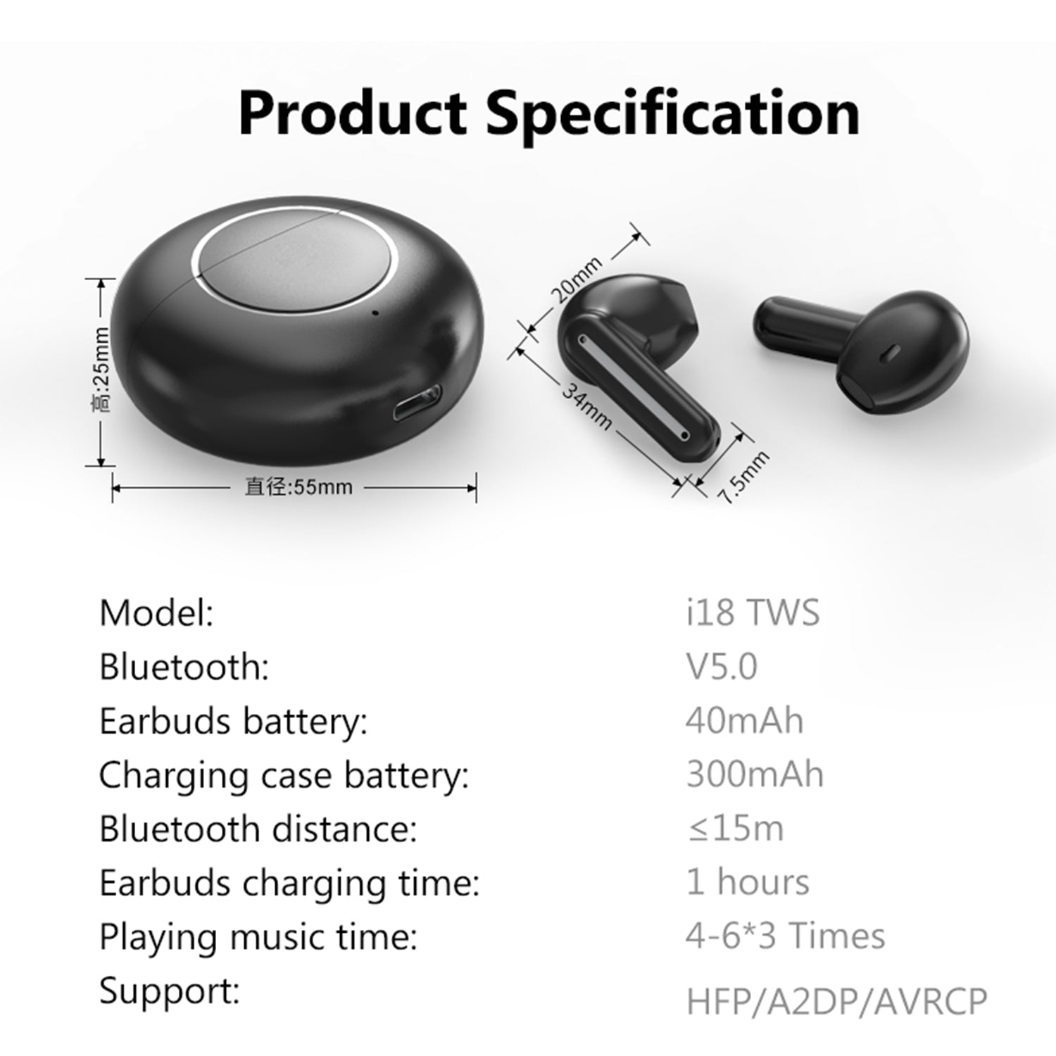 Noise reduction sport wireless headset