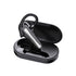 Ultra long power ear mounted With Charging chamber  wireless Bluetooth headset Business single headset-Black