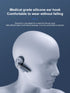 Ultra long endurance, high power, ear mounted wireless Bluetooth business headset, single ear(No charging chamber)-Black