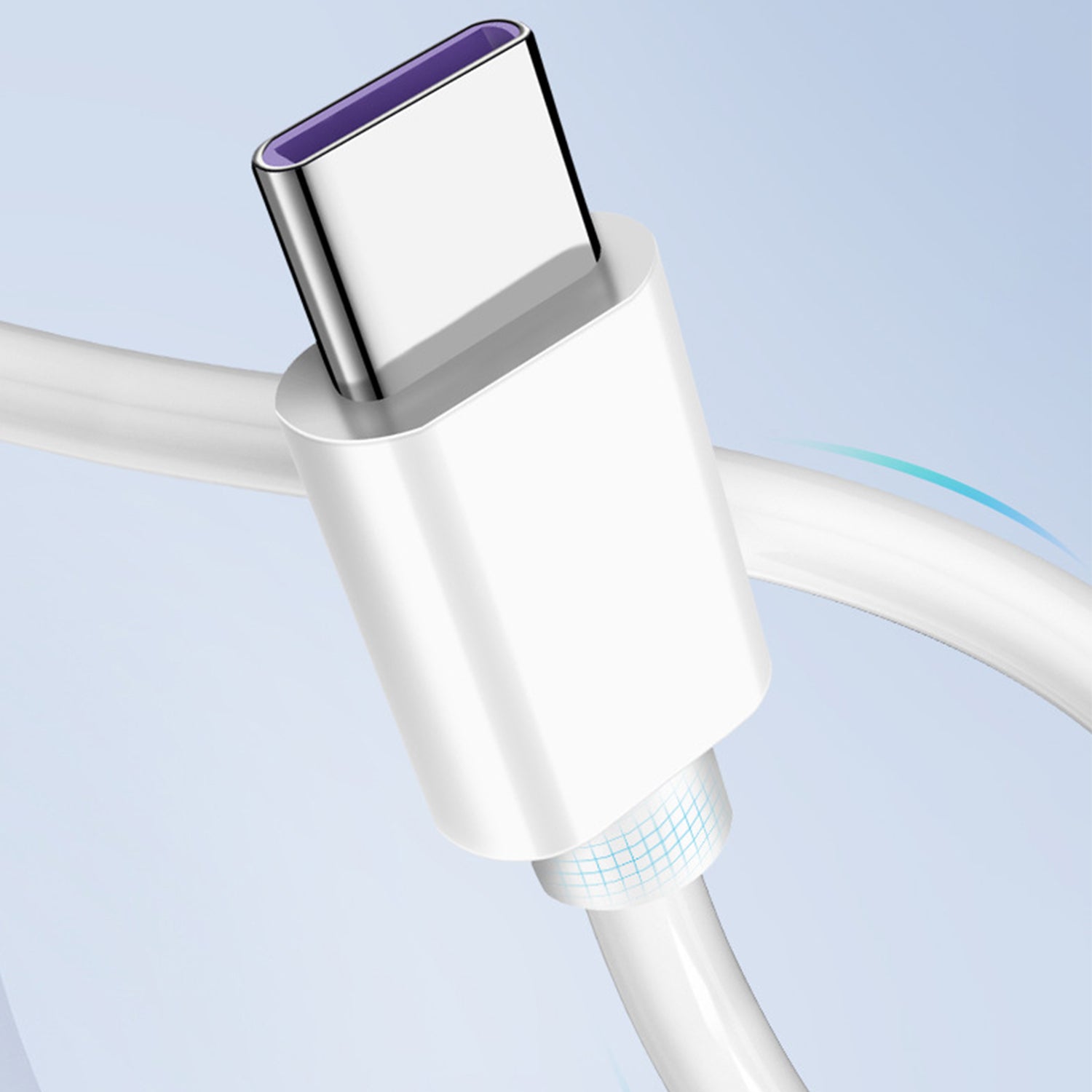 66W PD (Type-C to Type-C) 3FT Fast Charge Cable Compatible With iPhone 15 Series-White