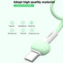 USB to Type-C Liquid TPE Macaron Data Fast Charge Cable Compatible With iPhone 15 Series