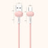 USB to Type-C Liquid TPE Macaron Data Fast Charge Cable Compatible With iPhone 15 Series