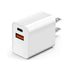 20W PD 2 Ports (USB3.0+TypeC )Quick Charger for iPhone13/12/11 and other Devices