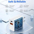 20W PD 2 Ports (USB3.0+TypeC )Quick Charger for iPhone13/12/11 and other Devices