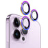 iPhone 15 Pro Eagle Eye Lens Protective Metal Ring With Tempered Glass