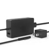 15V 2.58A 44W Power Supply Adapter Charger For Microsoft Surface Pro 3/4/5/6/7 - Black