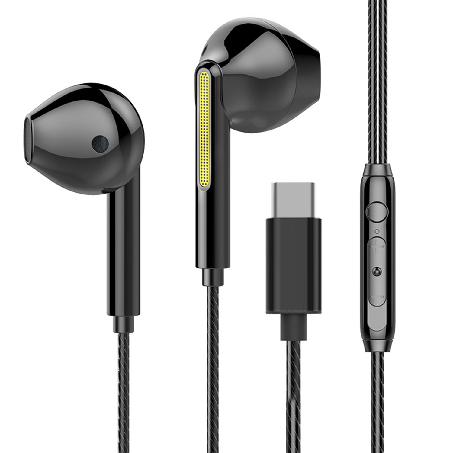 Type-C Ear Style Game Karaoke Live Streaming Wired Earphones