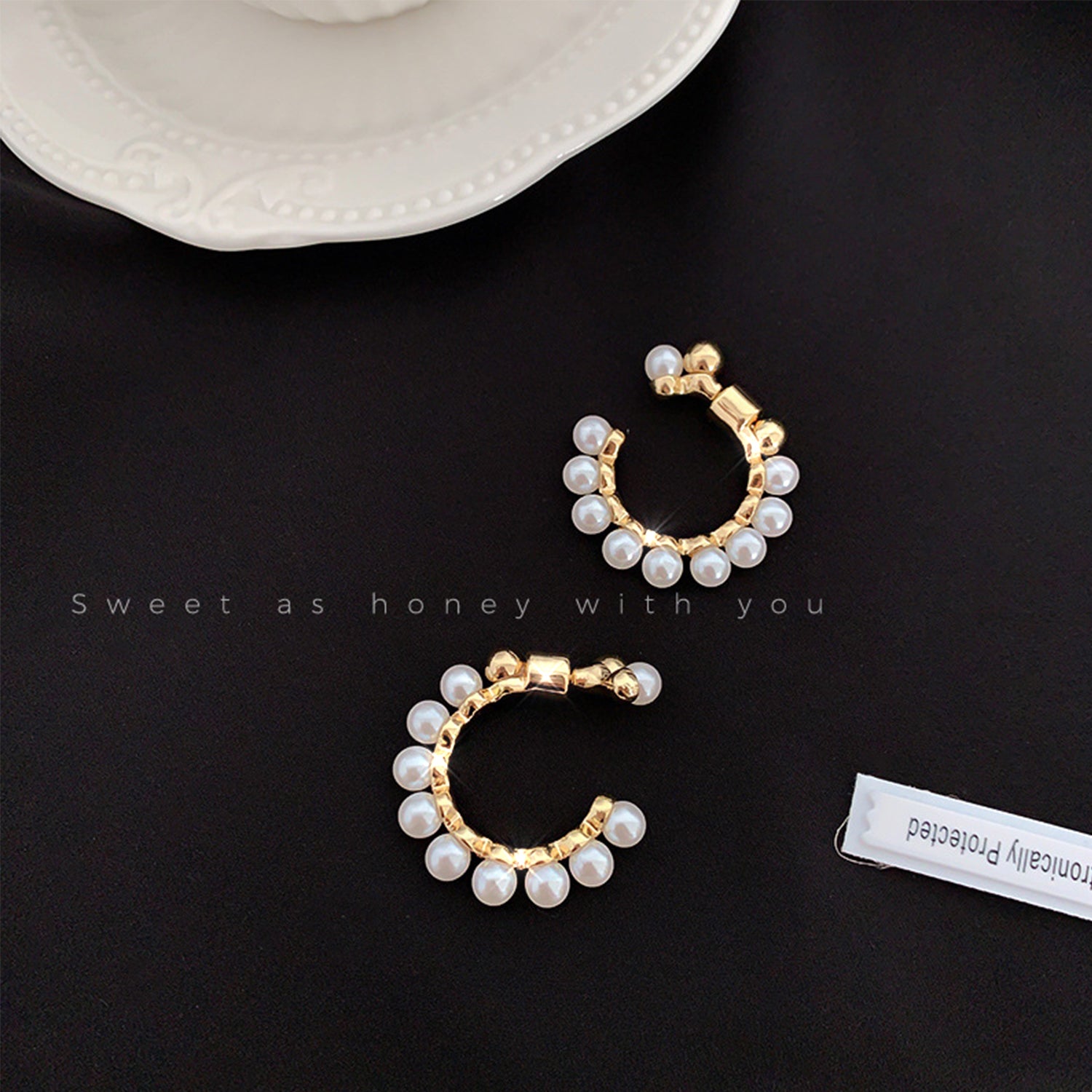 Korean INS Temperament Cool Style Earrings(HE9919)-Plating