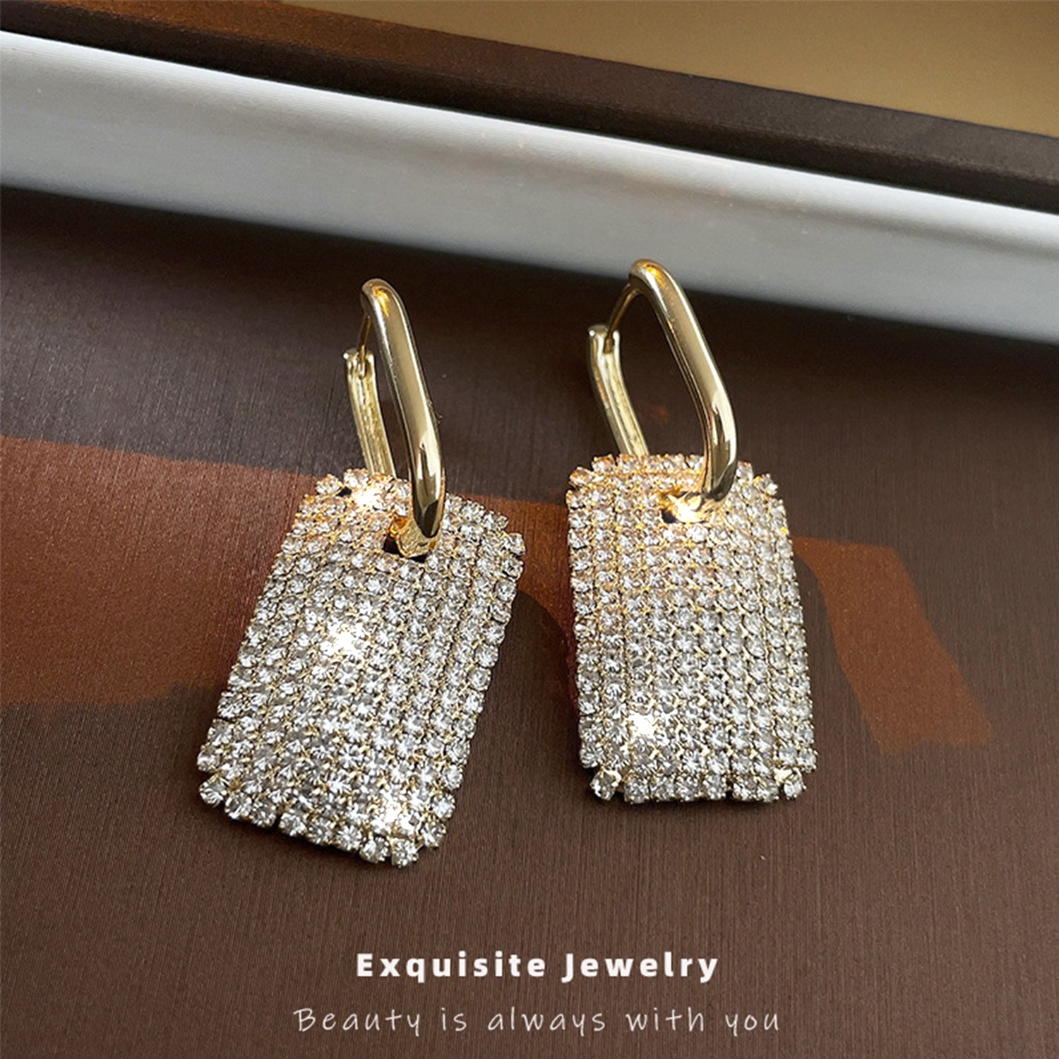 French fashion earrings(HE11760HE11861HE11914)-Square