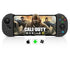 Mobile Game Controller, Retractable Mobile Phone Controller for iPhone/Android/PC, with Turbine, Hall Effect Rocker-Black