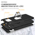 Google Pixel 8 PC+TPU Shockproof with Stand Phone Case