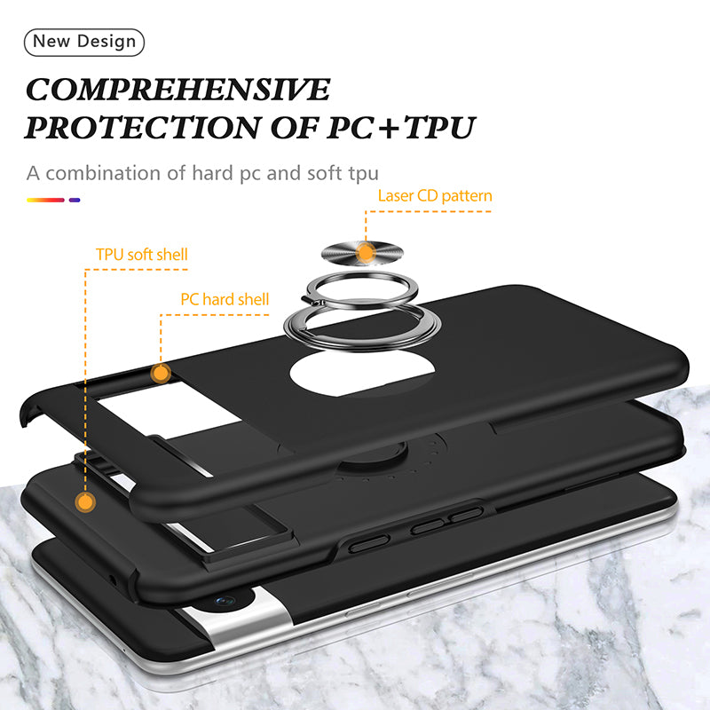 Google Pixel 8 Pro PC+TPU Shockproof With Stand Phone Case