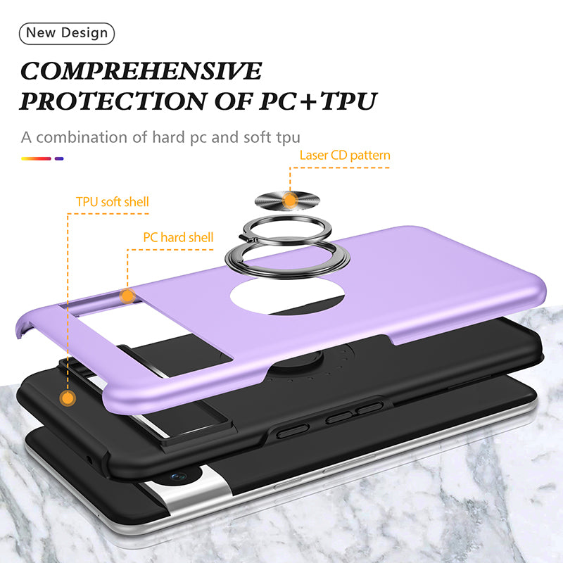 Google Pixel 8 Pro PC+TPU Shockproof With Stand Phone Case