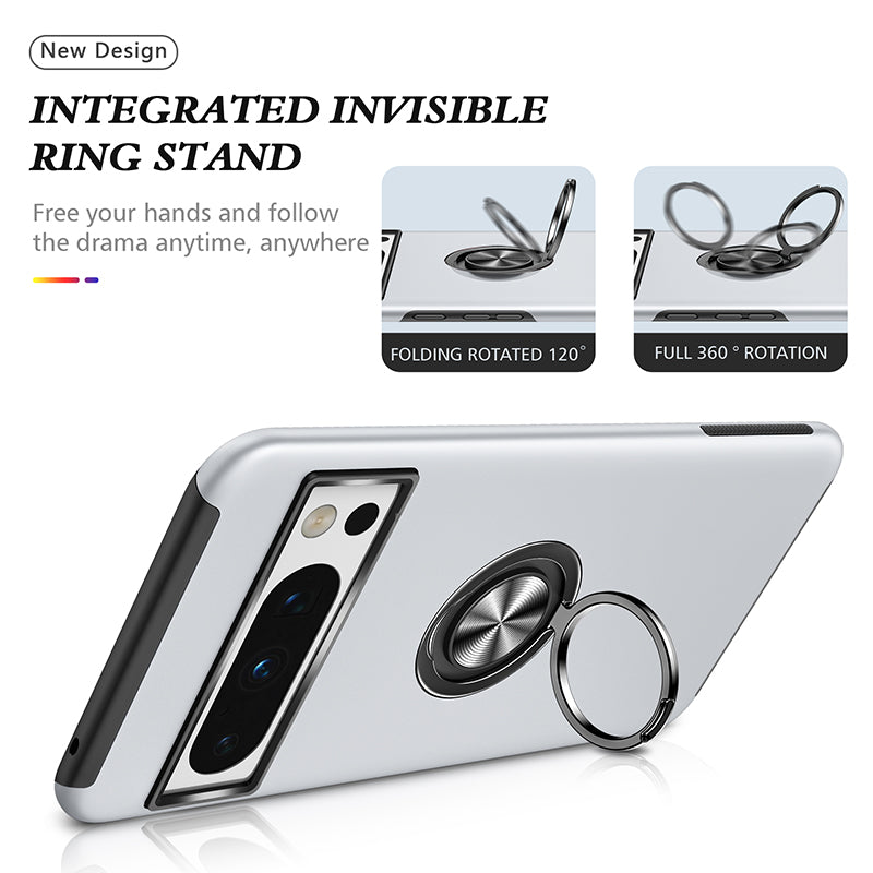 Google Pixel 8 Pro PC+TPU Shockproof With Stand Phone Case