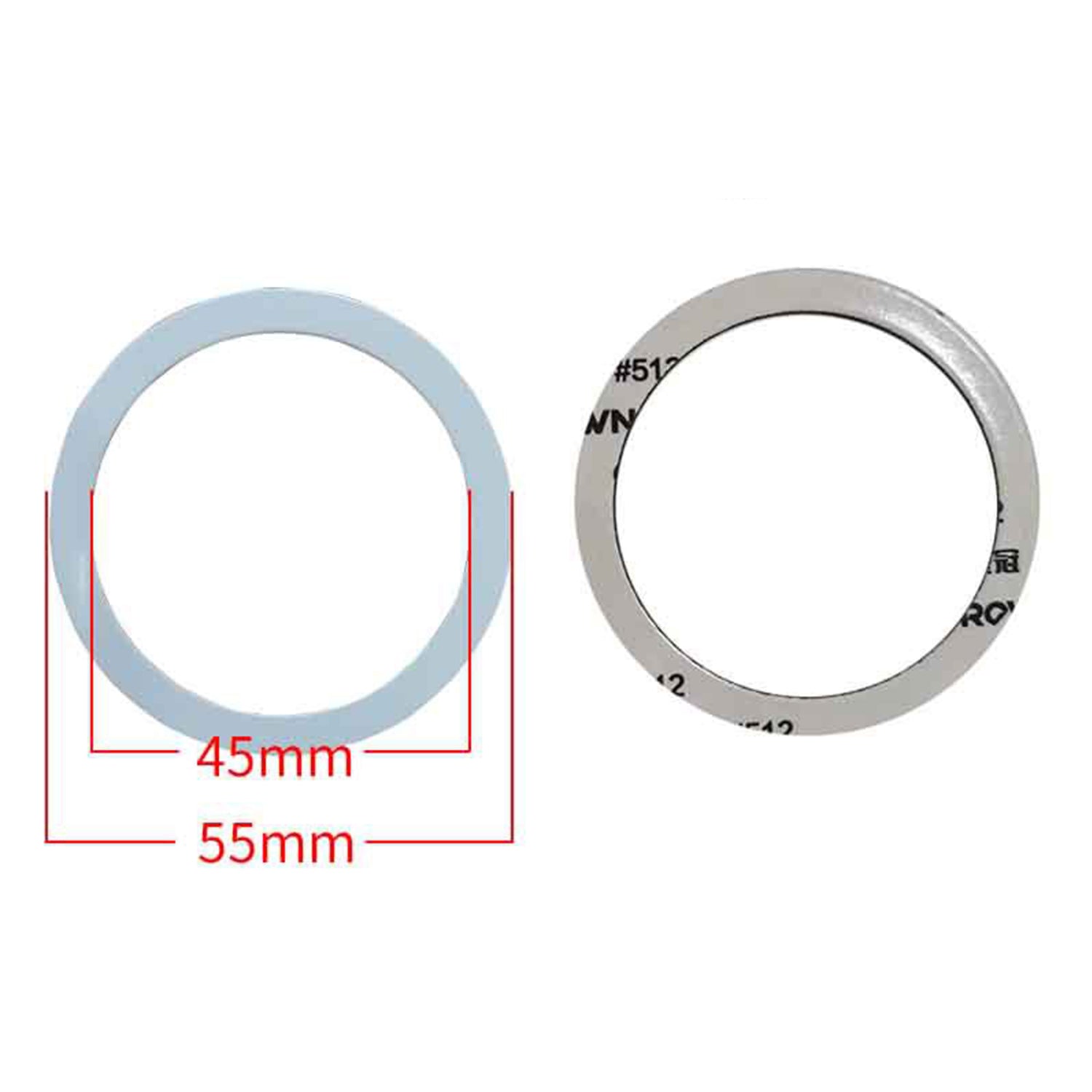 Magsafe Wireless Magnetic Suction Circular Ring Extremely Sticky Transparent Adhesive