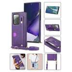 Fashion Leather Case with 1 Credit Card Slots for Samsung Galaxy Note20 (6.7")