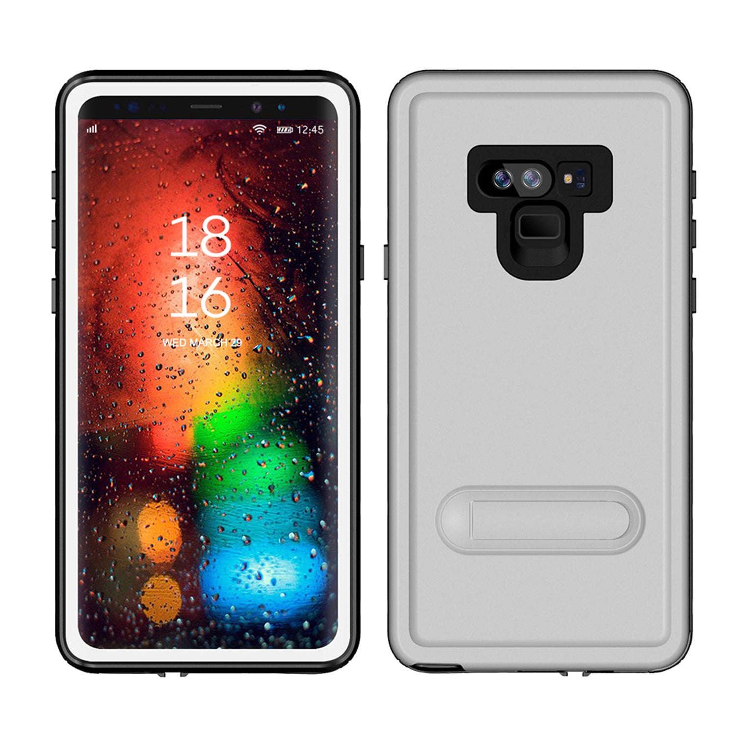 Kickstand Red Pepper Waterproof Case for Galaxy Note 9