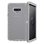 Transparent Full Protection Heavy Duty Case without Clip for Galaxy Note 9