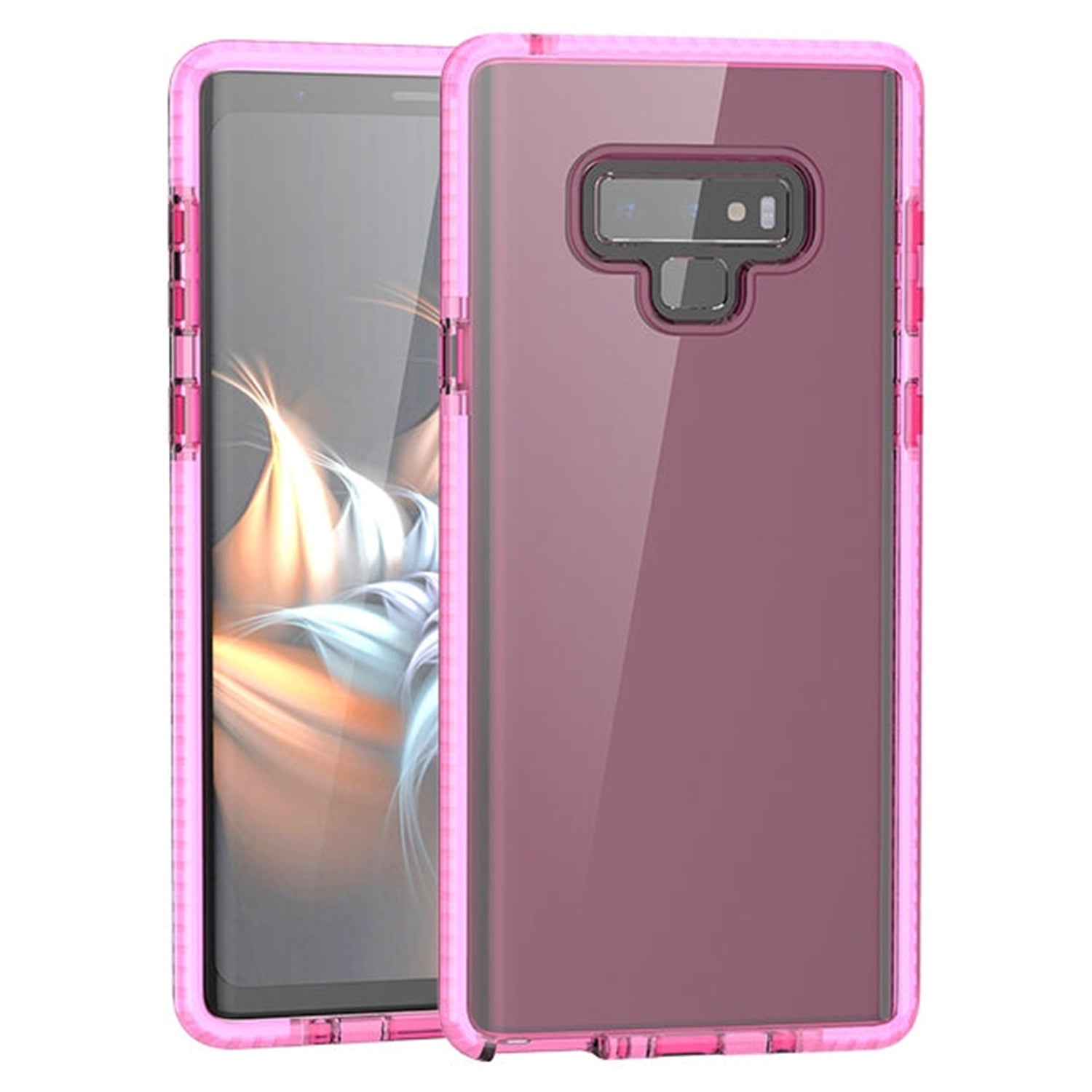 Transparent TPU Case Shockproof Drop Resistant Case Cover for Galaxy Note 9