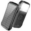 Wireless Charging PD&2USB Ports Waterproof 16000mAh Solar Charger Powr Bank with LED Light