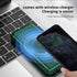20000mAh Mobile wireless Power Bank with built-in charging cables(PD/ Type C /Lightning/Micro)