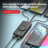 20000mAh Mobile wireless Power Bank with built-in charging cables(PD/ Type C /Lightning/Micro)