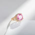 Colorful Treasure Square Fashion Classical Temperament Atmosphere Small Design Ring(JRZF-1281)