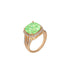 Colorful Treasure Square Fashion Classical Temperament Atmosphere Small Design Ring(JRZF-1281)