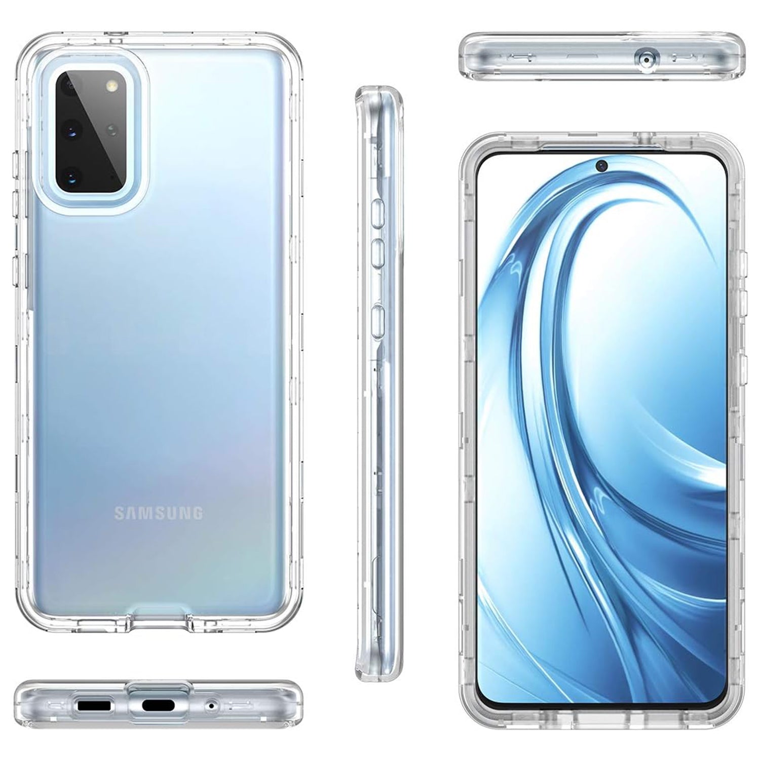 Clear TPU Case Samsung for Samsung Galaxy 20 Plus