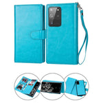 Samsung Galaxy S20 Ultra 2 in 1 Leather Wallet Case With 9 Credit Card Slots and Removable Back Cover