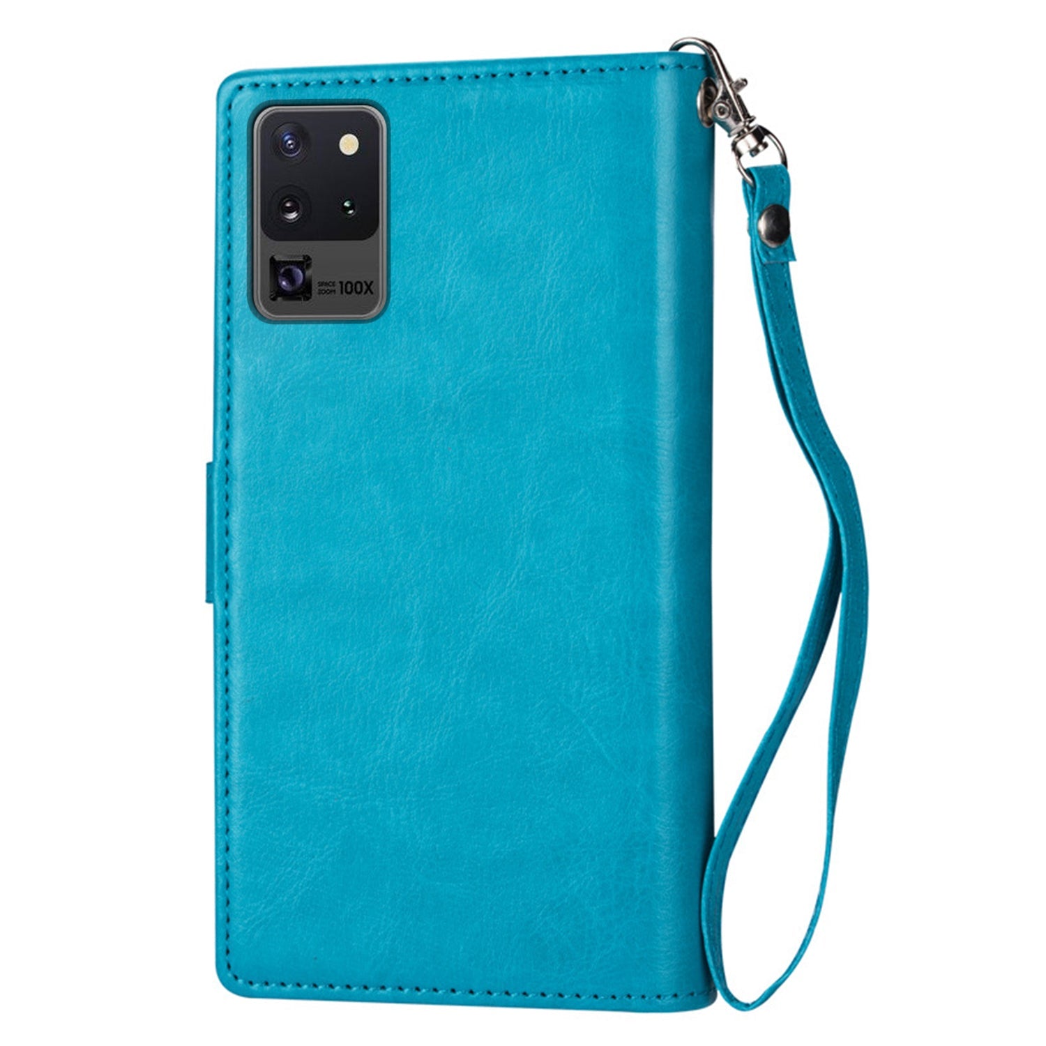 Samsung Galaxy S20 Ultra 2 in 1 Leather Wallet Case With 9 Credit Card Slots and Removable Back Cover