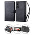 Samsung Galaxy S21 2 in 1 Leather Wallet Case With 9 Credit Card Slots and Removable Back Cover 