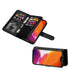 Samsung Galaxy S21 2 in 1 Leather Wallet Case With 9 Credit Card Slots and Removable Back Cover 