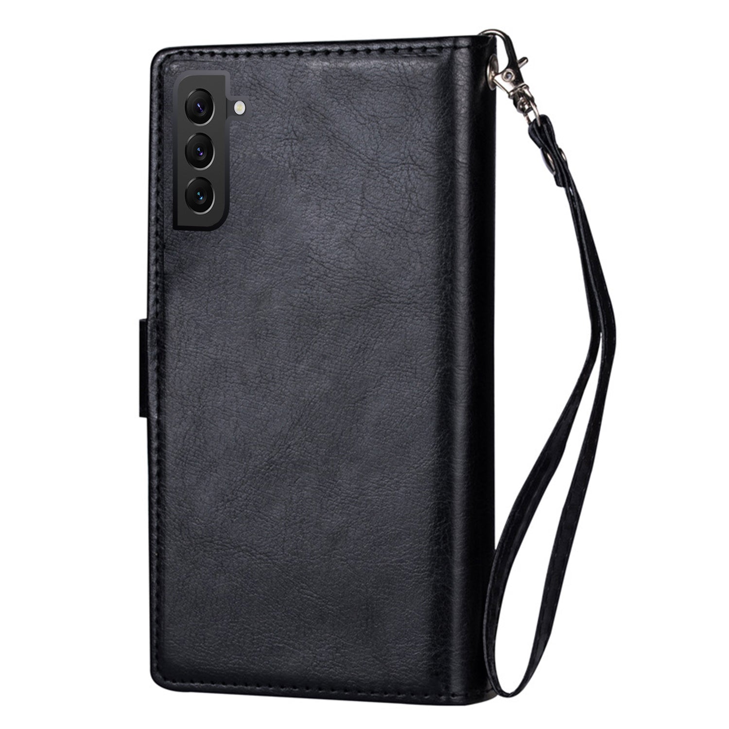 Samsung Galaxy S21 2 in 1 Leather Wallet Case With 9 Credit Card Slots and Removable Back Cover 