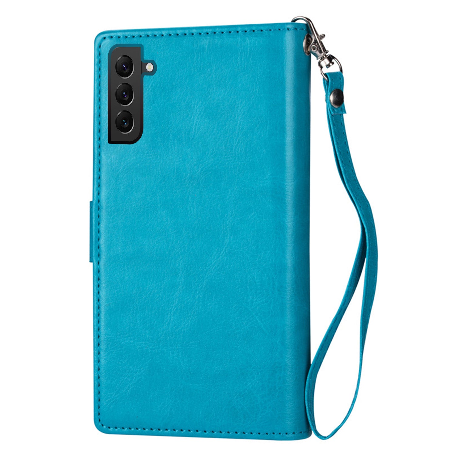 Samsung Galaxy S21 2 in 1 Leather Wallet Case With 9 Credit Card Slots and Removable Back Cover 