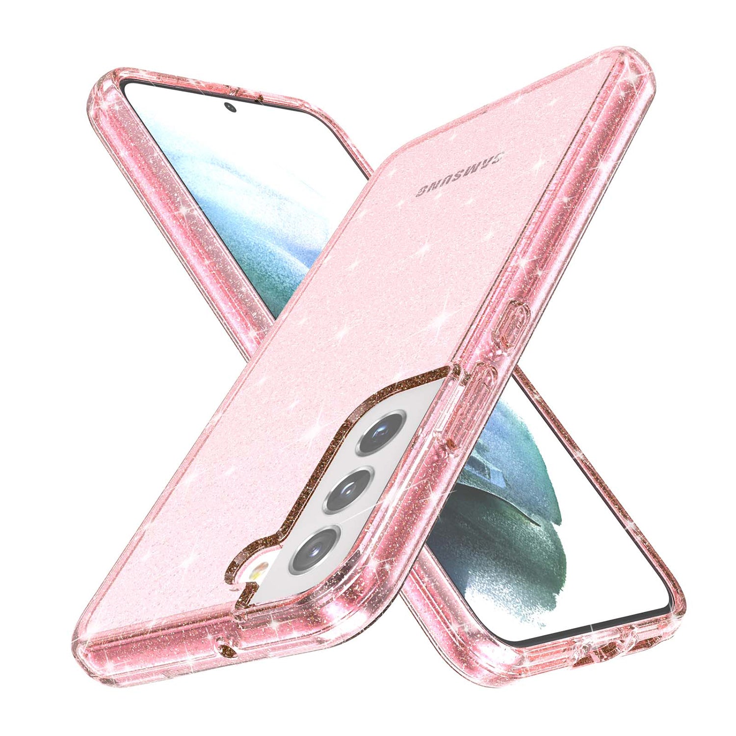 Samsung Galaxy S21 Shiny Transparency Phone Case