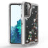 Transparent Floating Glitter Heavy Duty Case for Samsung Galaxy S21 Plus