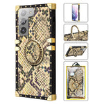 Samsung Galaxy S21 Plus (6.7") TPU Luxury Leopard Print Fashion Case with Kickstand