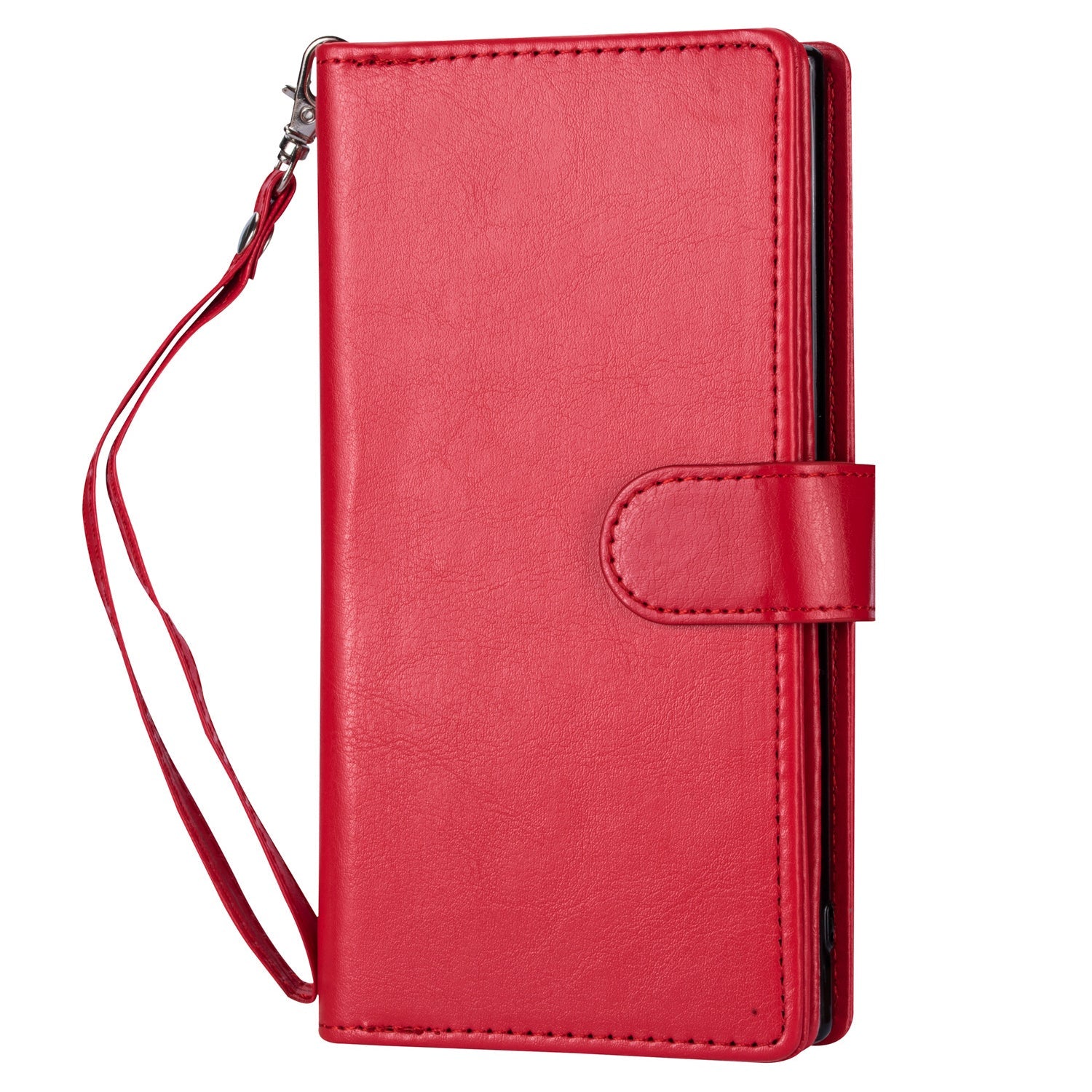 Samsung Galaxy Note 10 2 IN 1 Leather Wallet Case with 9 Credit Card Slots and Removable Back Cover