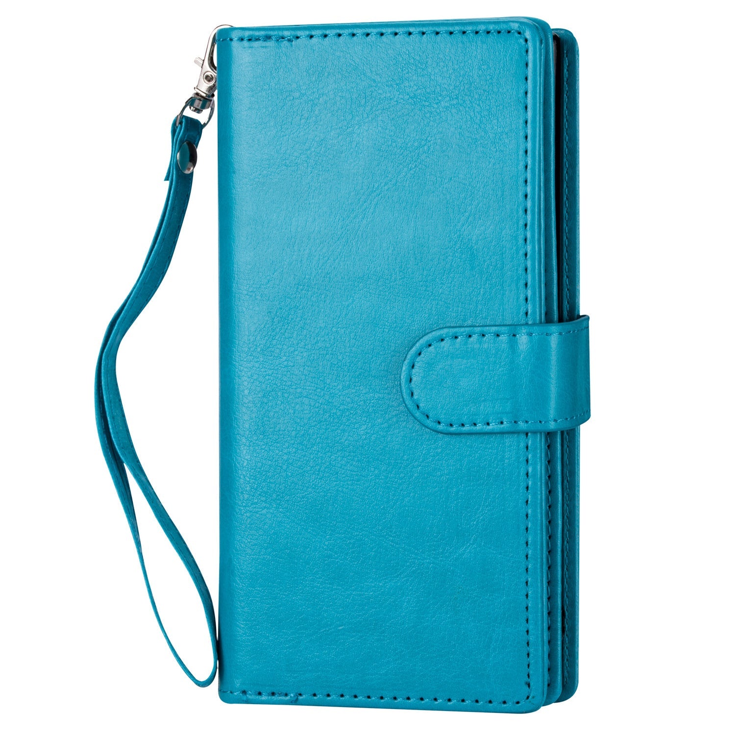 Samsung Galaxy Note 10 2 IN 1 Leather Wallet Case with 9 Credit Card Slots and Removable Back Cover