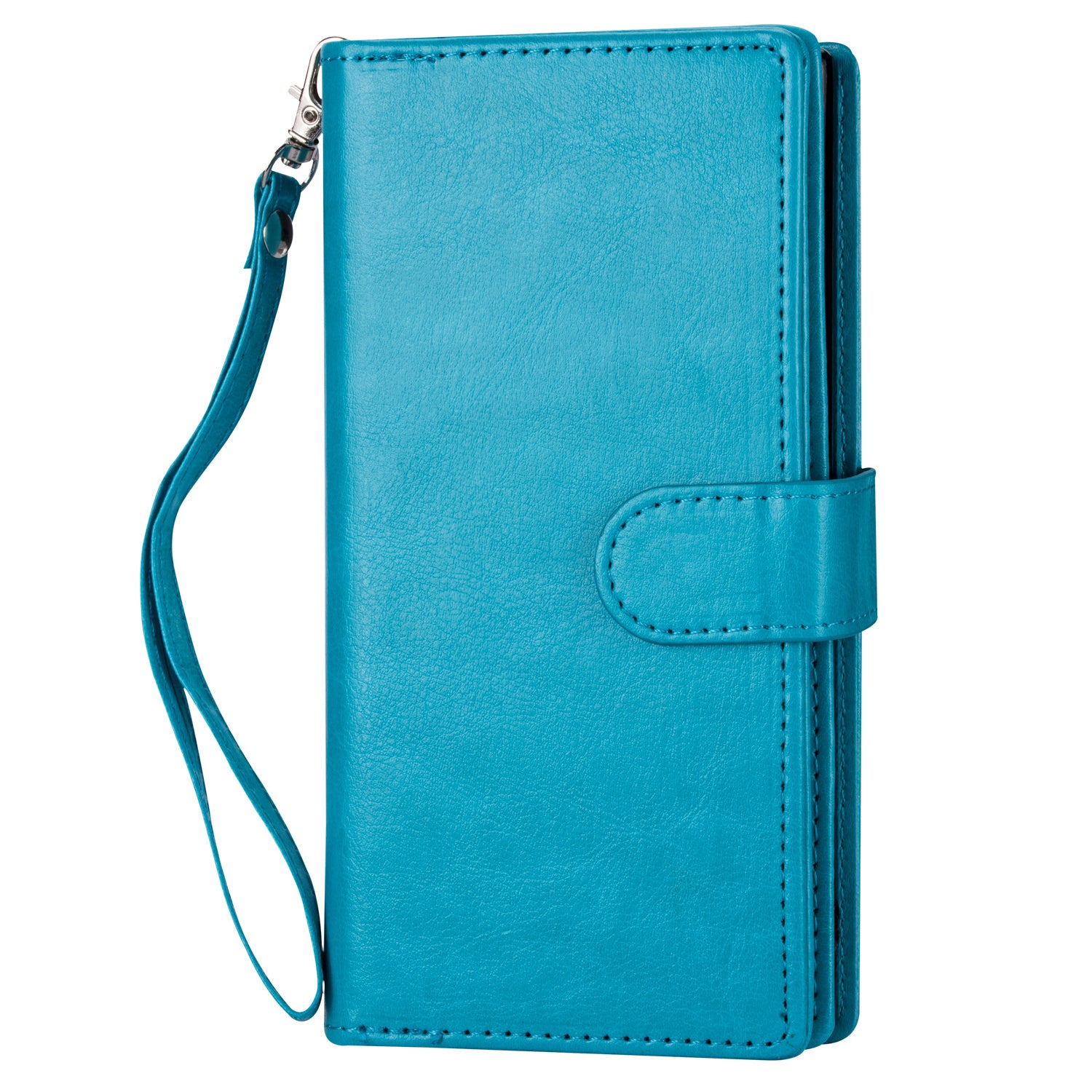 S22 2 IN 1 Leather Wallet Case with 9 Credit Card Slots and Removable Back Cover