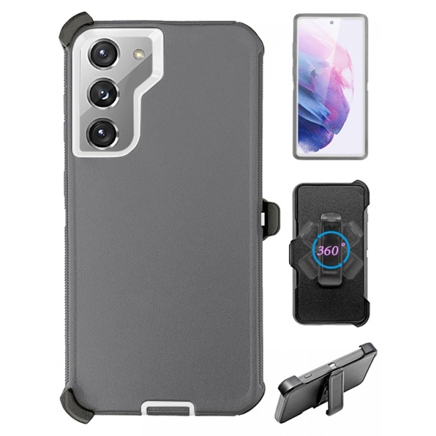 Galaxy S22 Full Protection Heavy Duty Shockproof Case