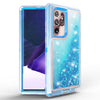 Samsung Galaxy S23 Ultra  Transparent Floating Glitter Heavy Duty Case