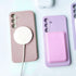 Samsung Galaxy S24 Plus Liquid Silicone Case Cover Magnetic Attraction Wireless Charging