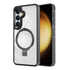Samsung Galaxy S24 Plus Transparent Magnetic Attraction Holder Mobile Phone Case