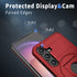 Samsung Galaxy S24 Plus Magnetic Scratch-Proof PC+TPU Phone Cover with Rotary Kickstand Case