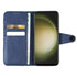 Samsung Galaxy S24 Plus Texture Splicing Card Slot TPU Leather Phone Case