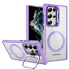 Samsung Galaxy S24 Ultra Rotating Metal Frame Magnetic Phone Case