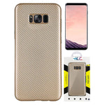 Carbon Fiber Design Ultra thin Anti-slip Soft Case for Galaxy S8