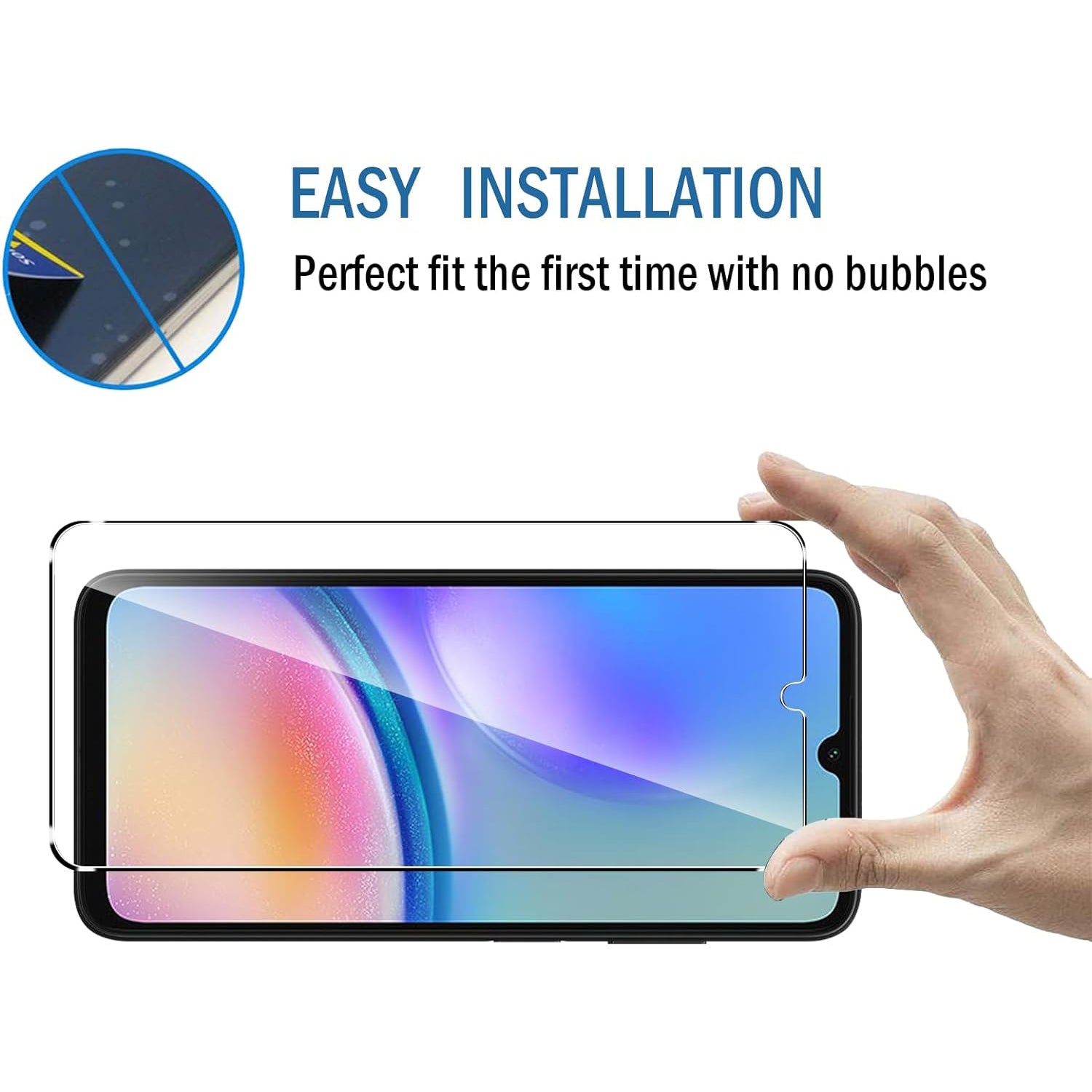 Samsung Galaxy A05S Clear 10 Pack Tempered Glass